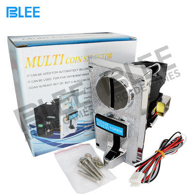 Electronic multi coin acceptor with low price