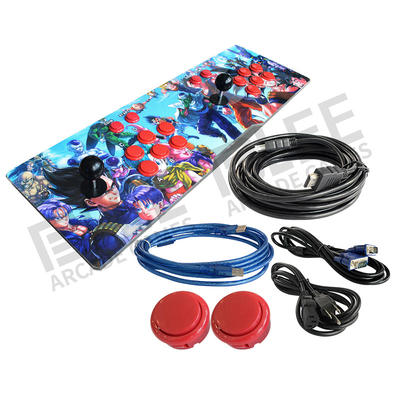 Arcade Machine 3D Coin Operated Video Fighting Game Joy Stick Fight arcade video game console 2448 in 1 games