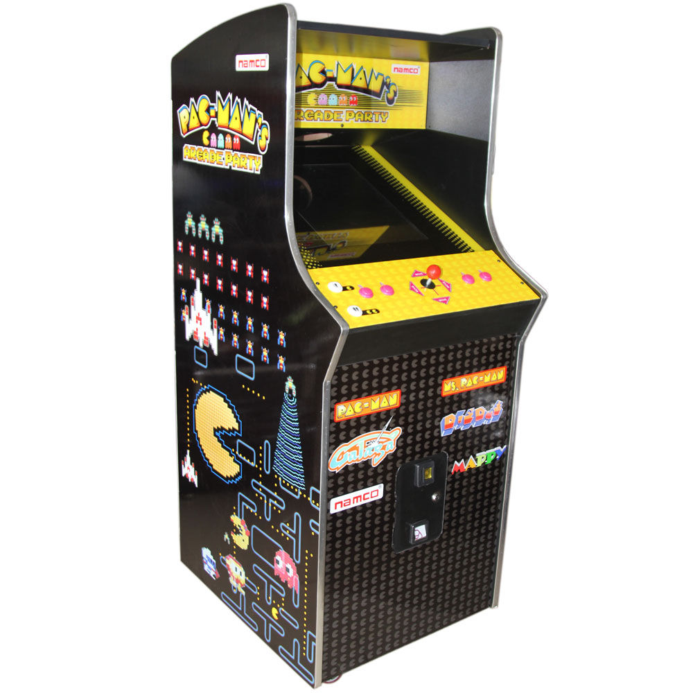 60 In 1 Arcade 1up Pac-man Wooden Cabinet Game Machine