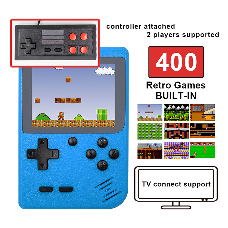 400 In 1 Game Box Retro Classic Mini Game player Machine 3 Inch