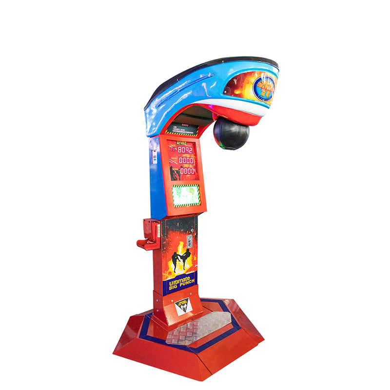 Big Punch Boxing Machine Coin Operated Redemption Arcade Game Machine King of The Hammer