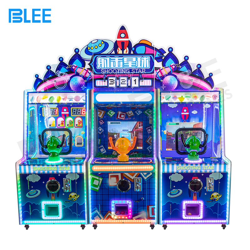 Newest 3 in 1 kids ball & water shooting arcade game machine