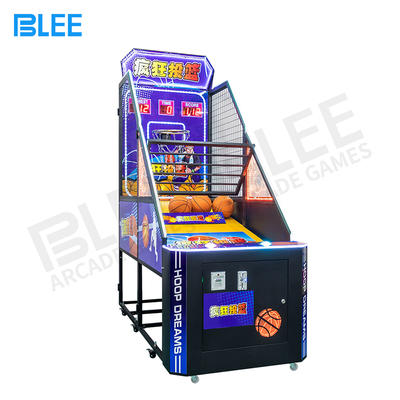 Basketball Game Coin Operated Arcade Games Machine