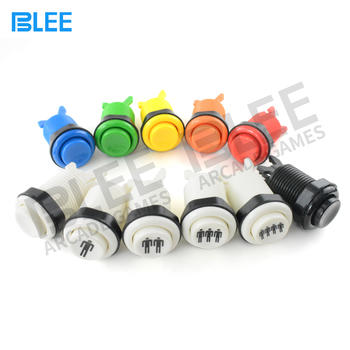 Factory Price Different Colours Arcade Parts Arcade Game Button